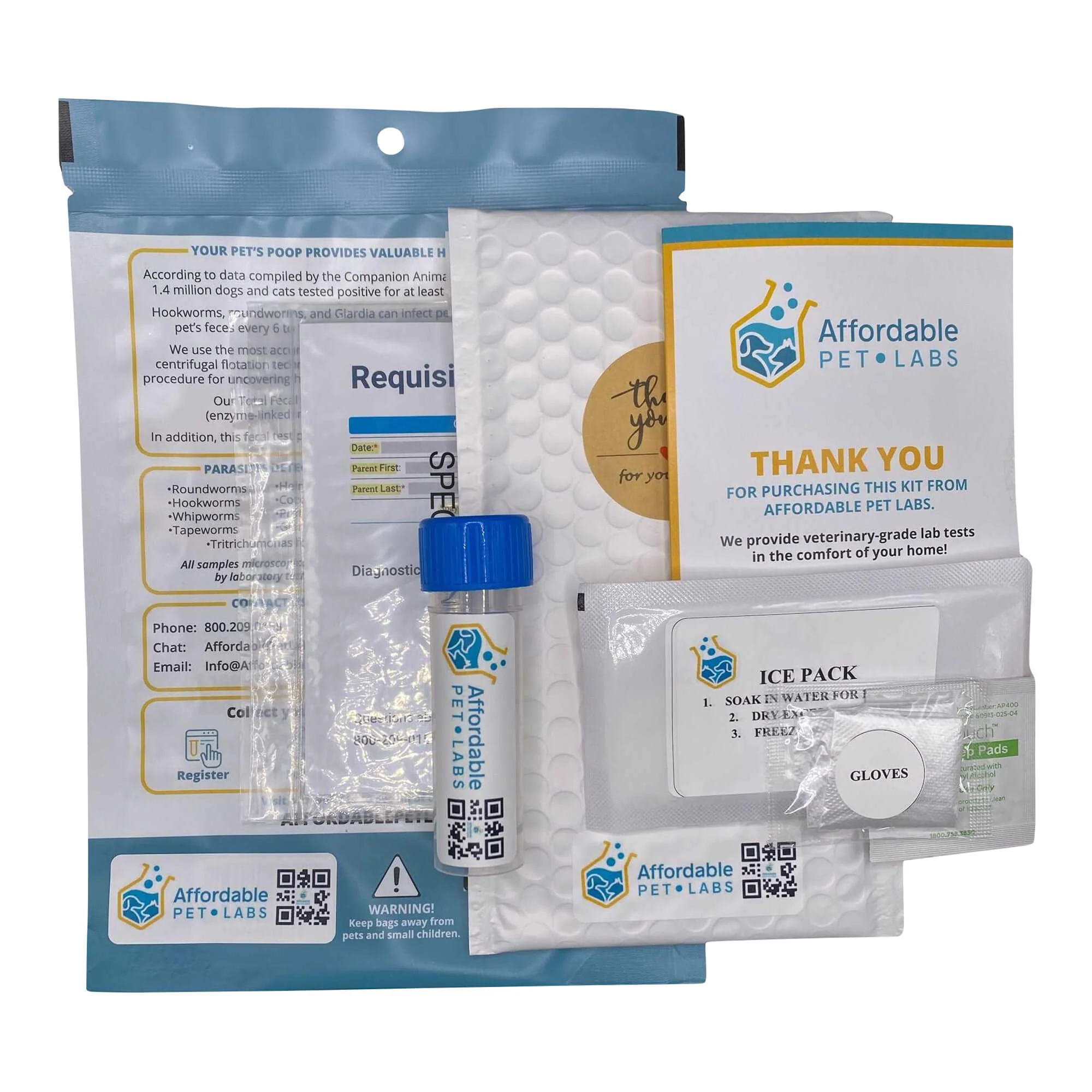 Premier Fecal Diagnostic Test For Cats, Easy Home Kit - Image 4