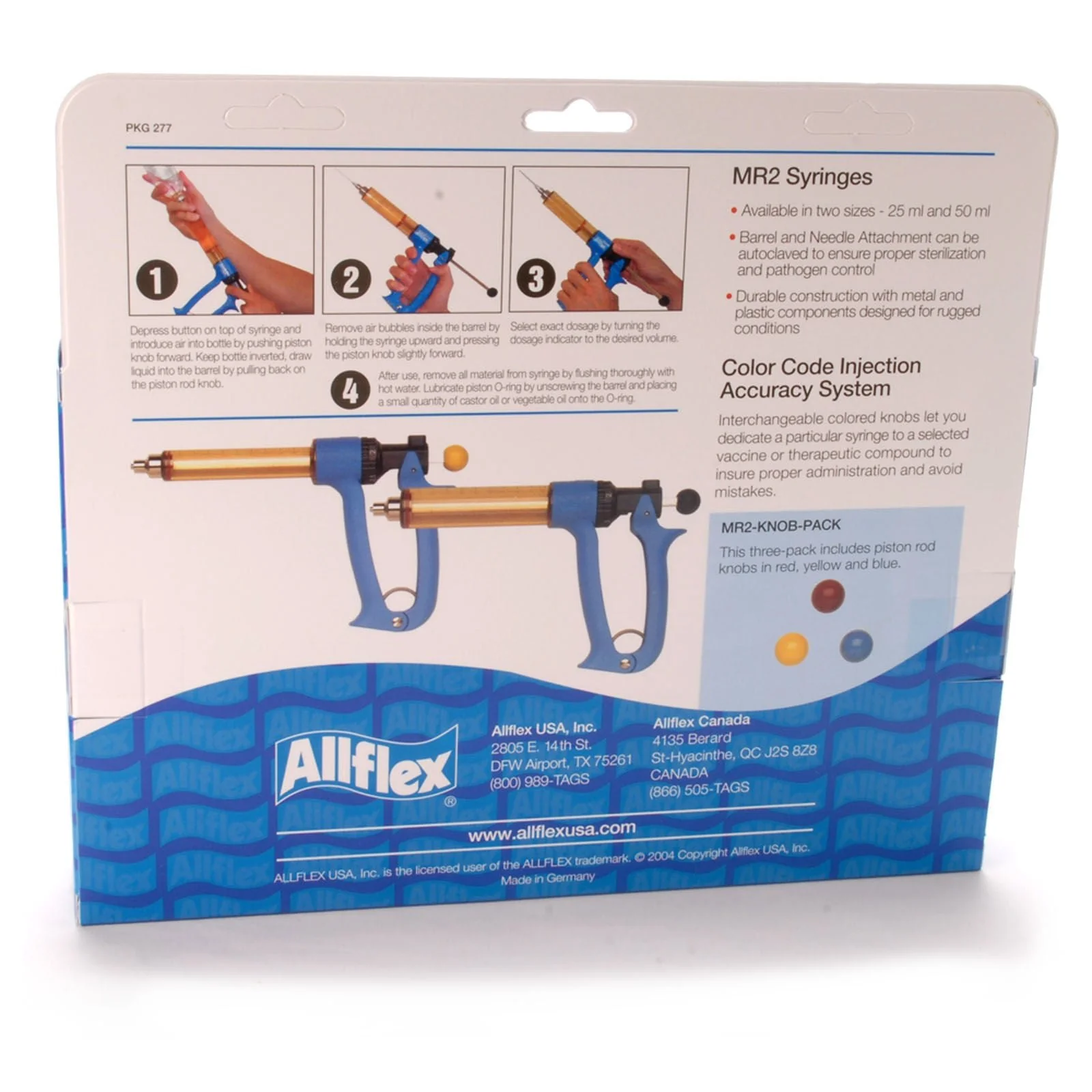 Allflex Volume Repeater Syringes (& Accessories) - Image 7