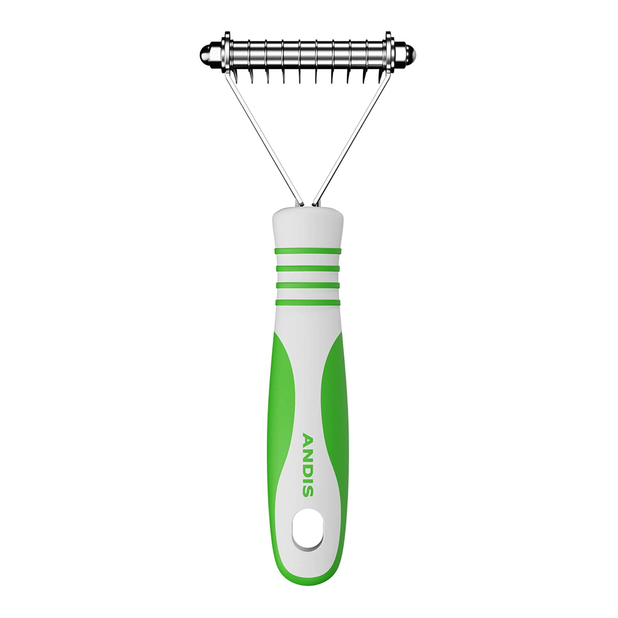 Andis Dematting Rake, Green/White - Image 3