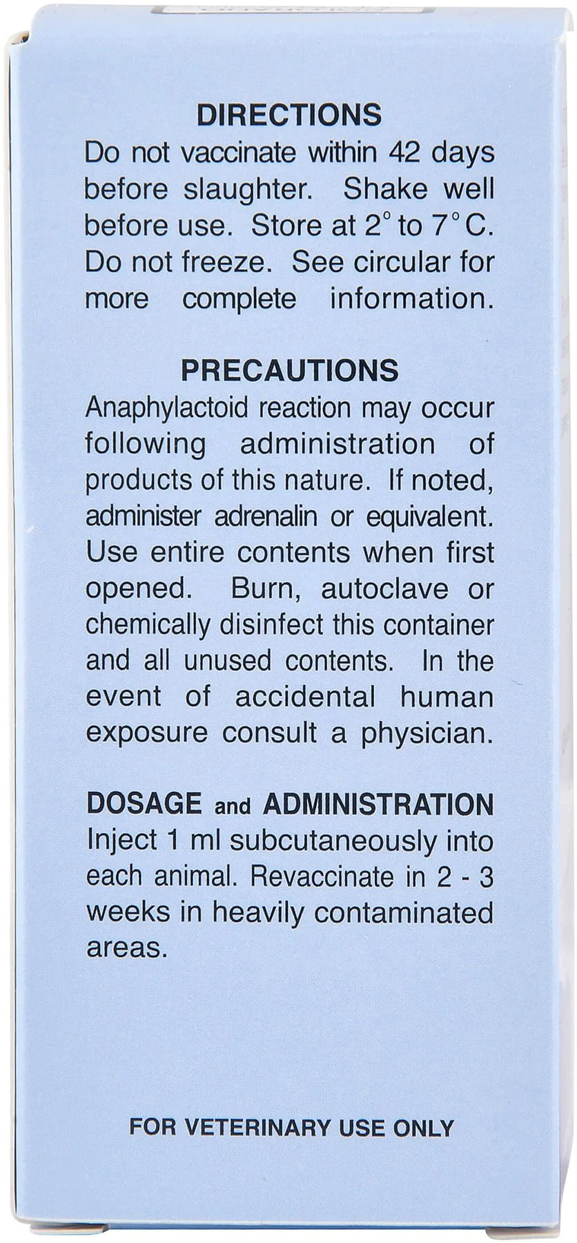 Anthrax Spore Vaccine for Horses & Livestock - Image 4