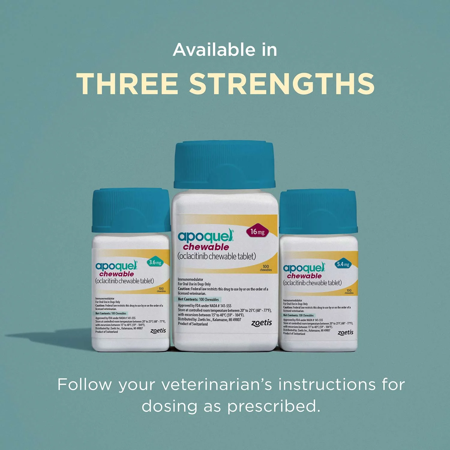 Rx Apoquel (oclacitinib) Chewable Tablets for Dogs - Image 40