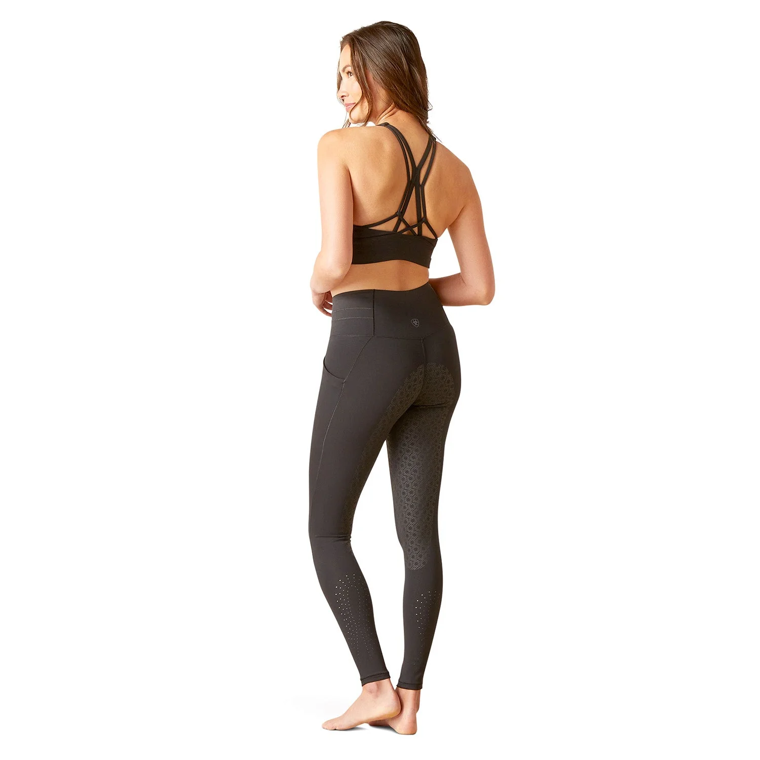 Ariat Women's Eos 2.0 Full Seat Riding Tights with Silicone Grip & Pockets - Image 2