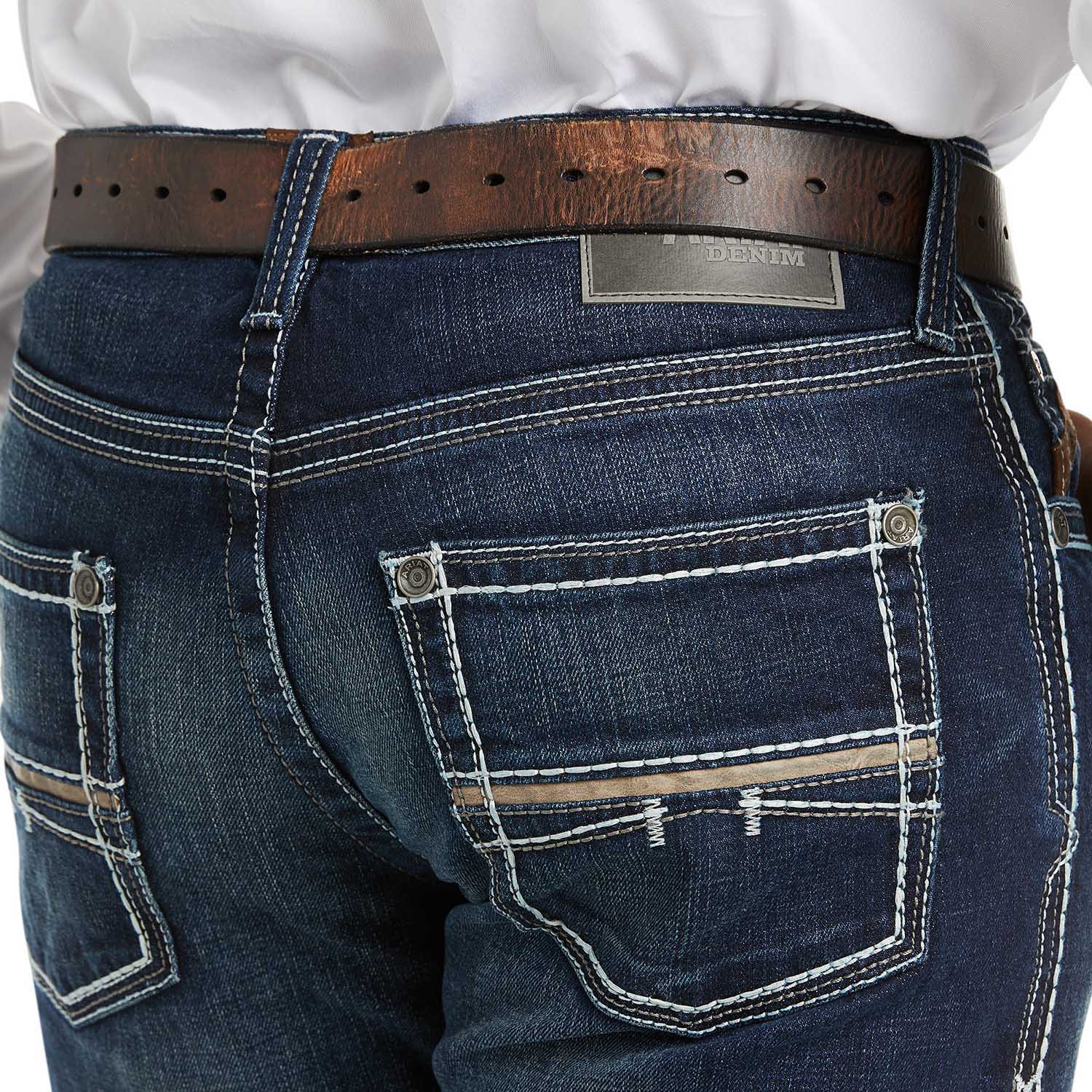 Ariat Men's M5 Slim Stretch Coltrane Stackable Straight Leg Jean - Image 5