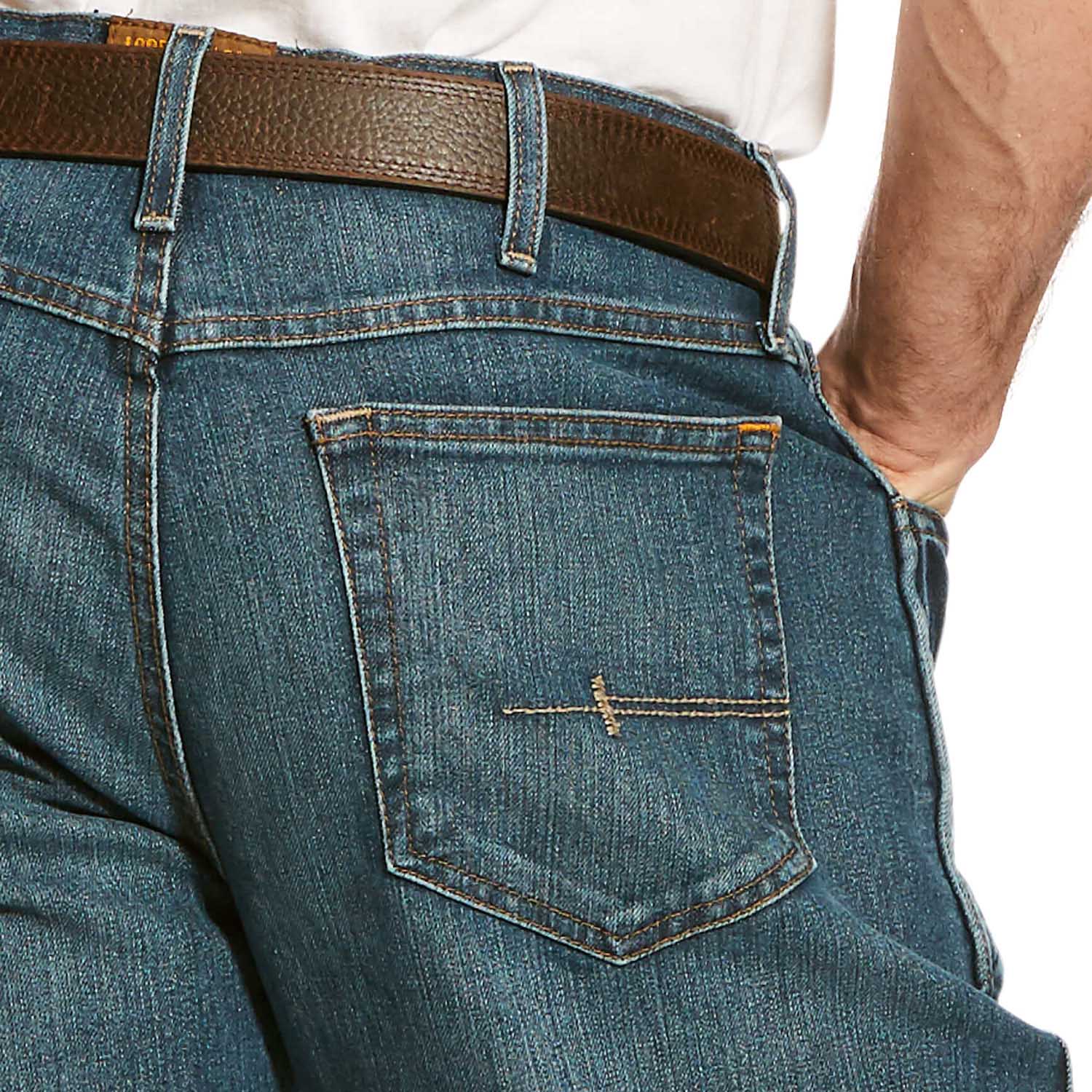 Ariat Men's Rebar M4 Relaxed DuraStretch Basic Boot Cut Jean - Image 36