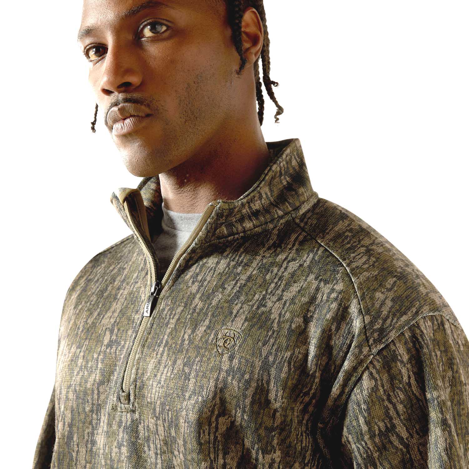 Ariat Mens Caldwell 1/4 Zip Pullover Sweater - Image 7