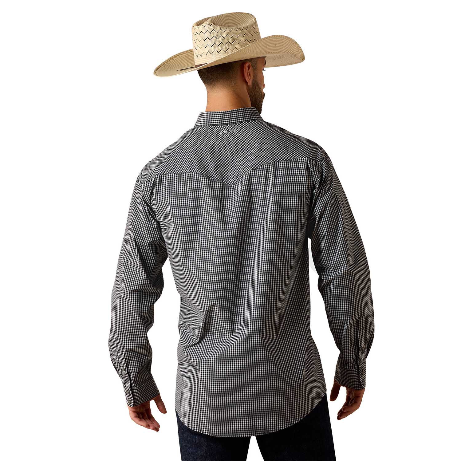 Ariat Mens Pro Series Western Classic Long Sleeve Snap Front Shirt - Image 9