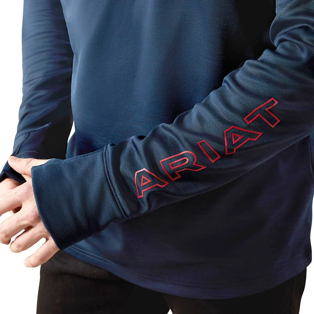 Ariat Mens Team EQ 1/4 Zip Pullover - Image 4