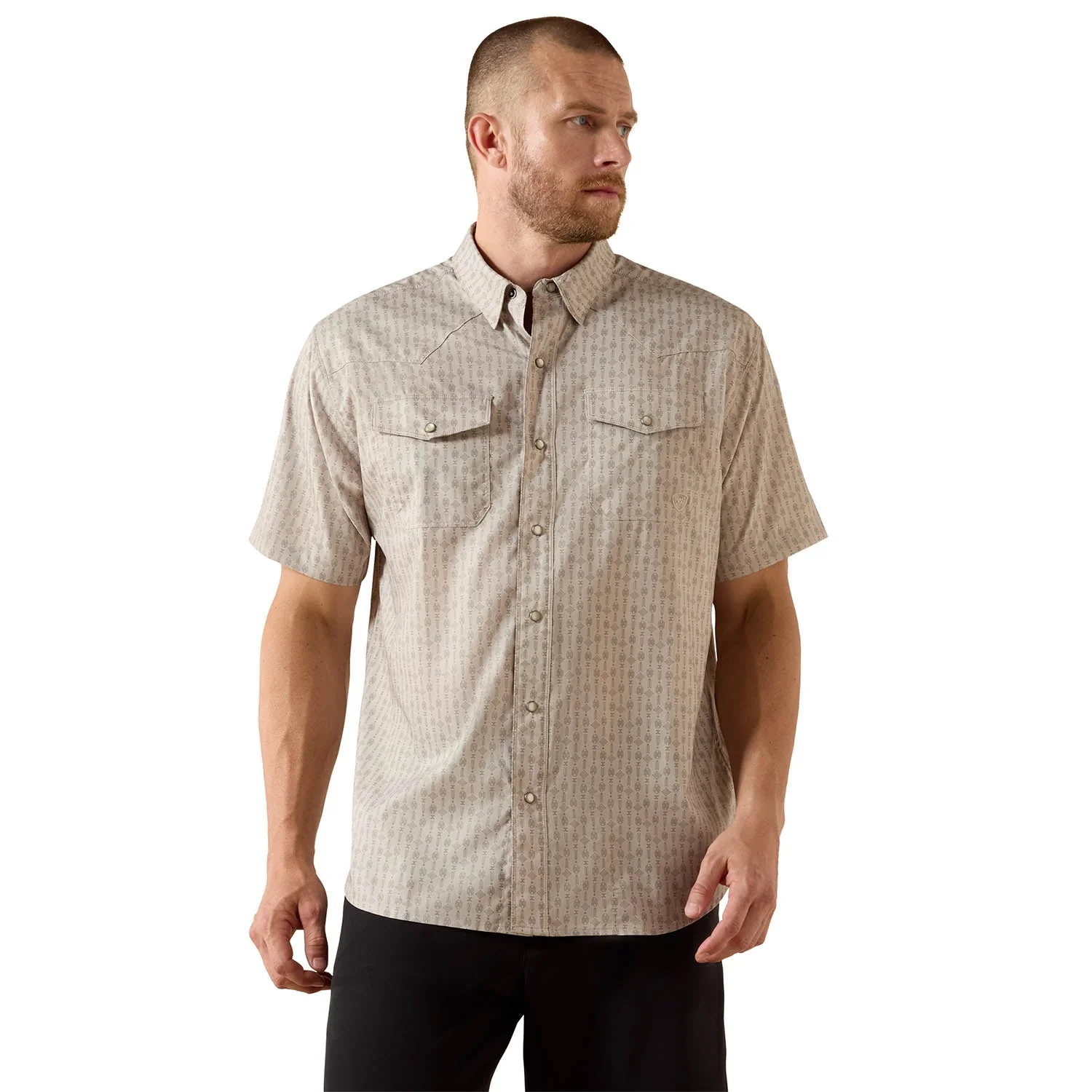 Ariat Men's Western VentTek Short Sleeve Snap Shirt