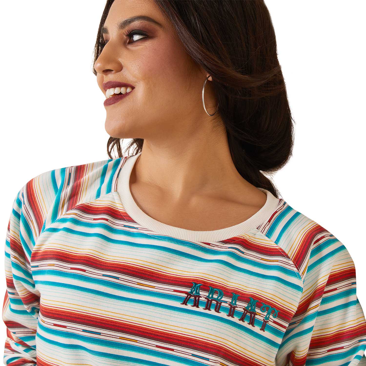 Ariat Women's R.E.A.L. Rosa Serape Sweatshirt - Image 3