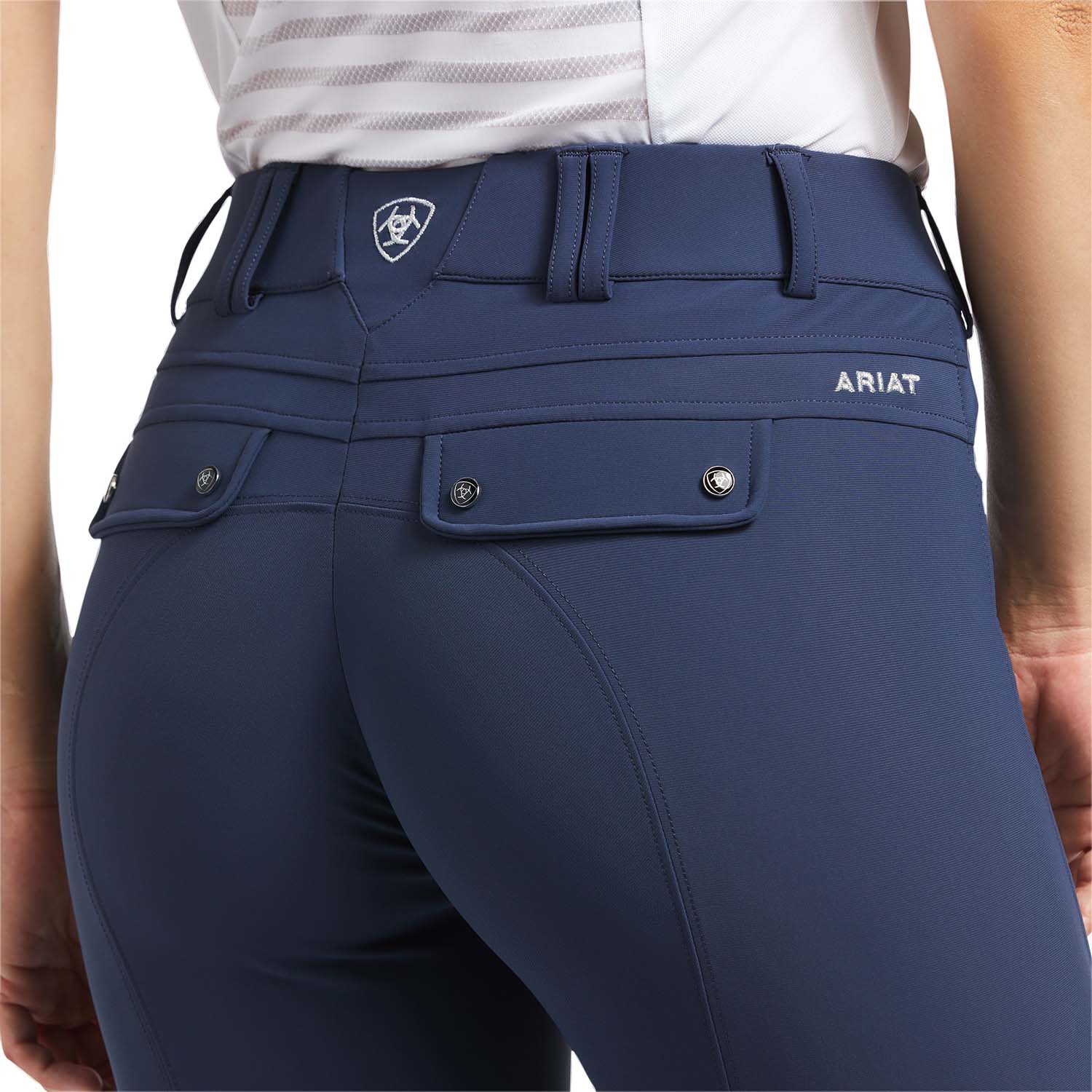 Ariat Tri Factor EQ Grip Knee Patch Breech - Image 14