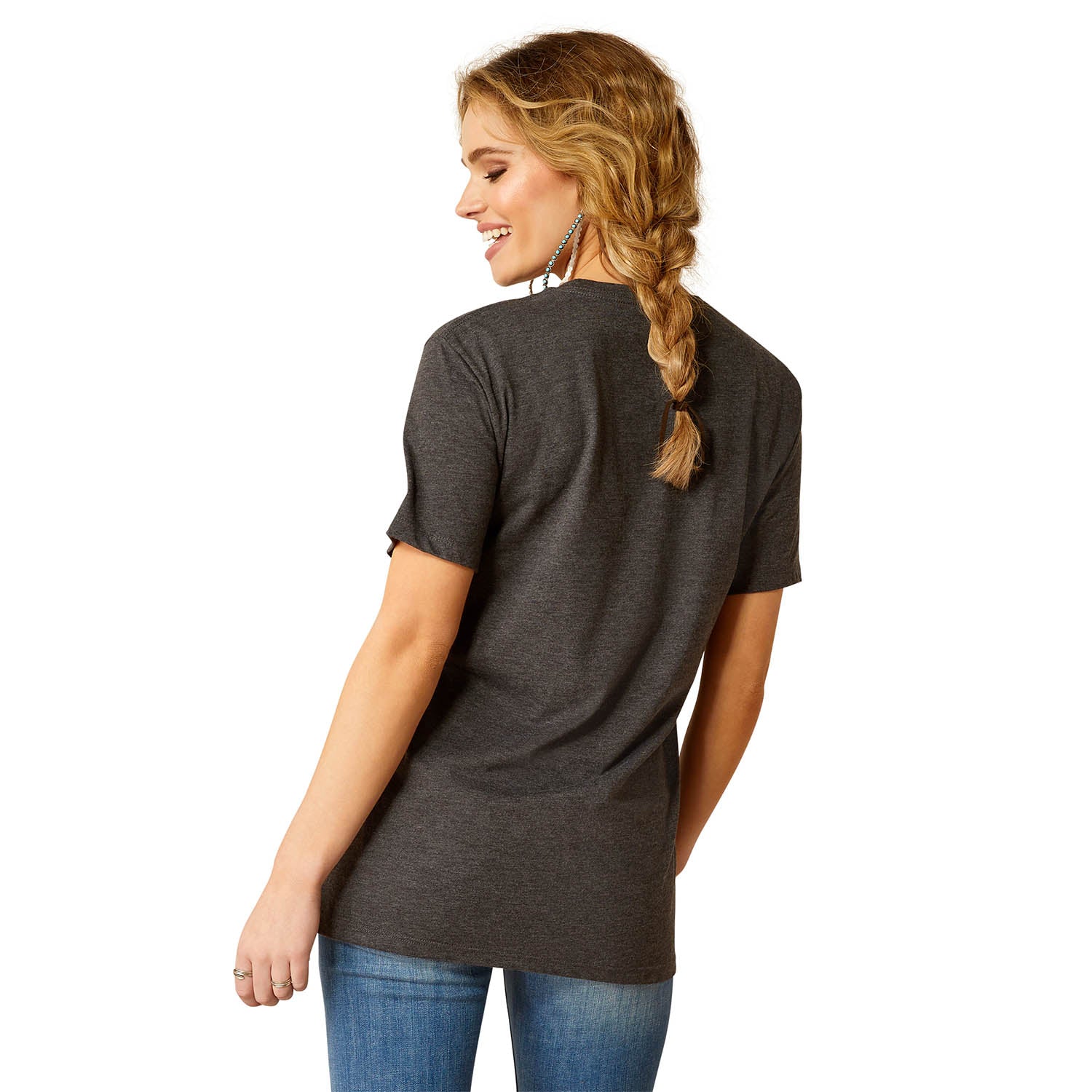Ariat Women's Barrel Beauty Shortsleeve Shirt - Image 3
