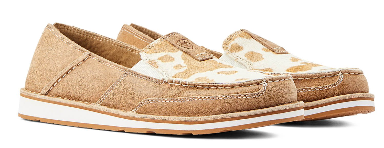Ariat Women's Cruisers, Adobe/ Tan and White Hair On - Image 22
