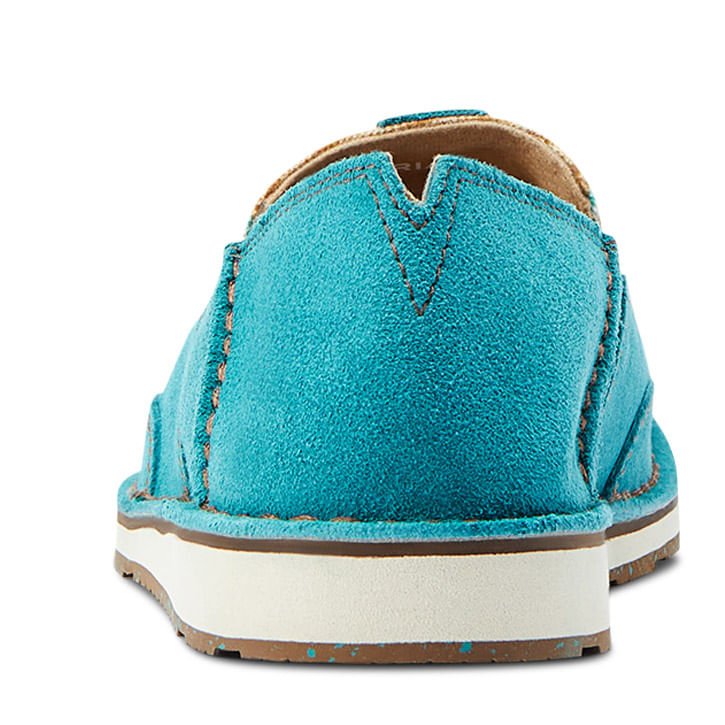 Ariat Women's Cruisers, Teal & Suede - Image 4