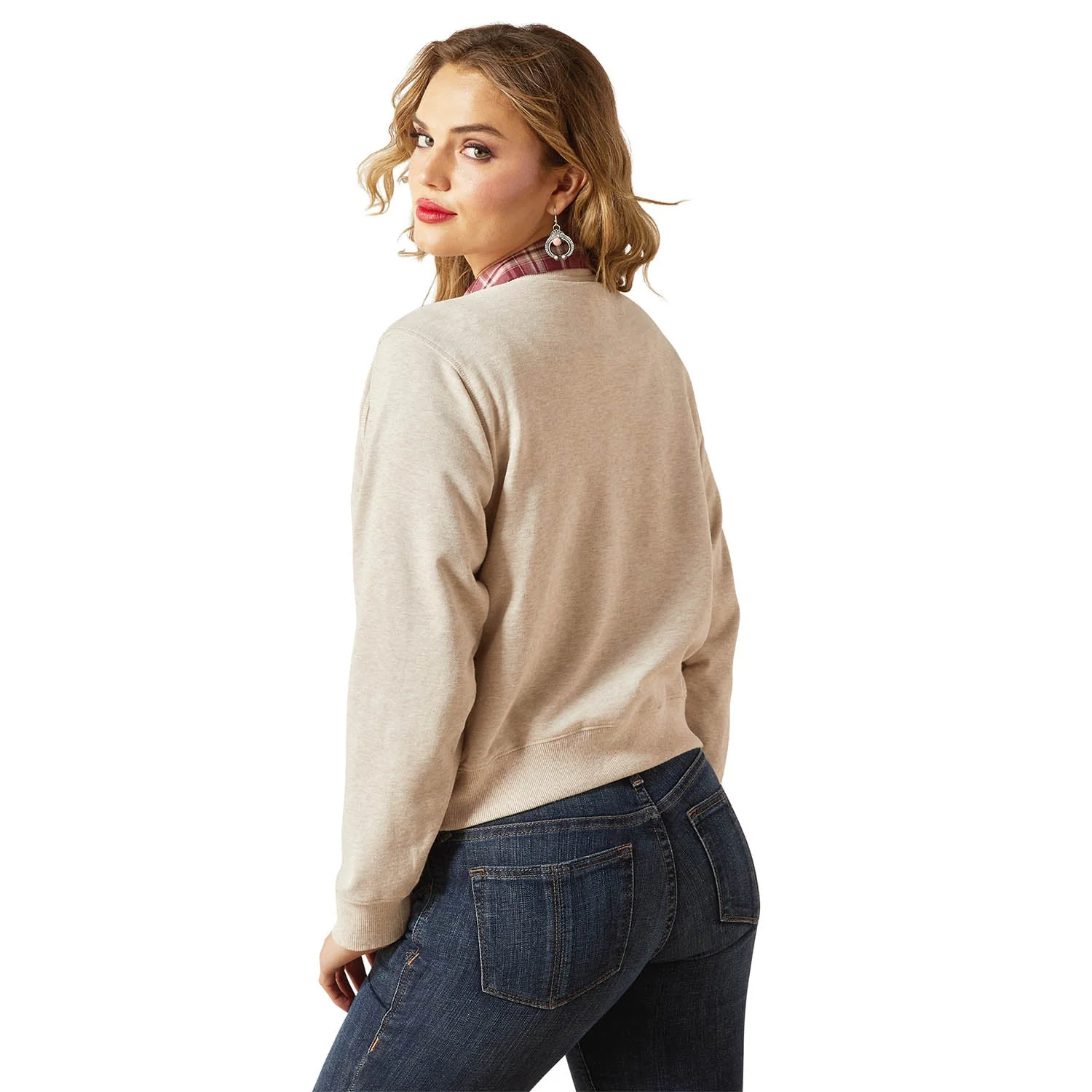 Ariat Womens Essential Crew Sweatshirt - Image 2