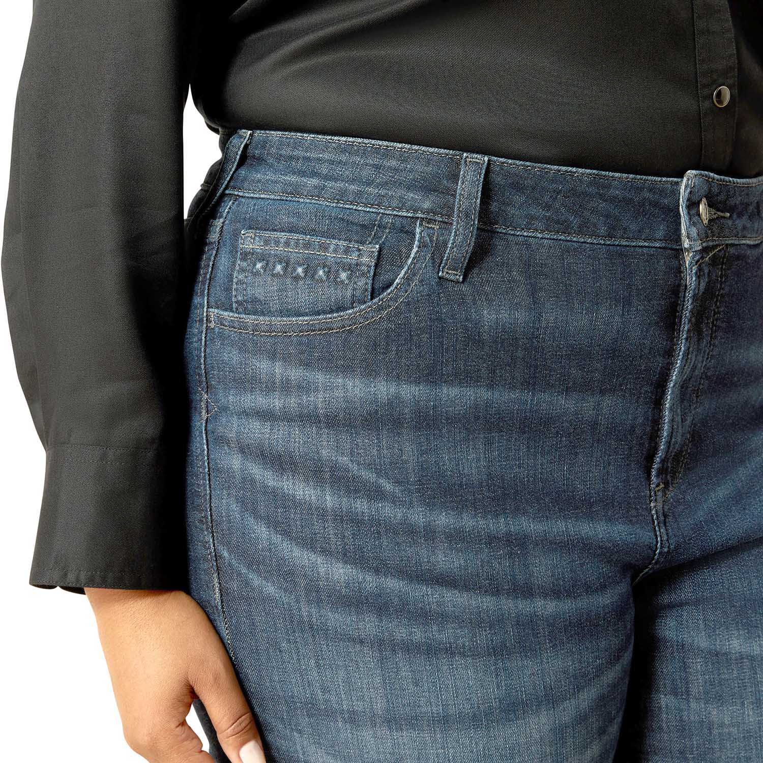 Ariat Womens Frazey High Rise Slim Trouser Jeans - Image 4