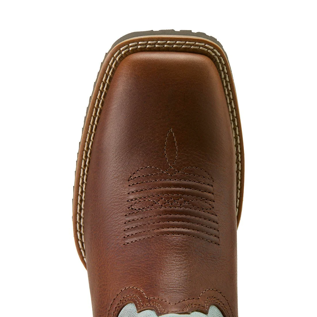 Ariat Womens Hybrid Ranchwork Wide Square Toe Leather Western Work Boot - Image 6