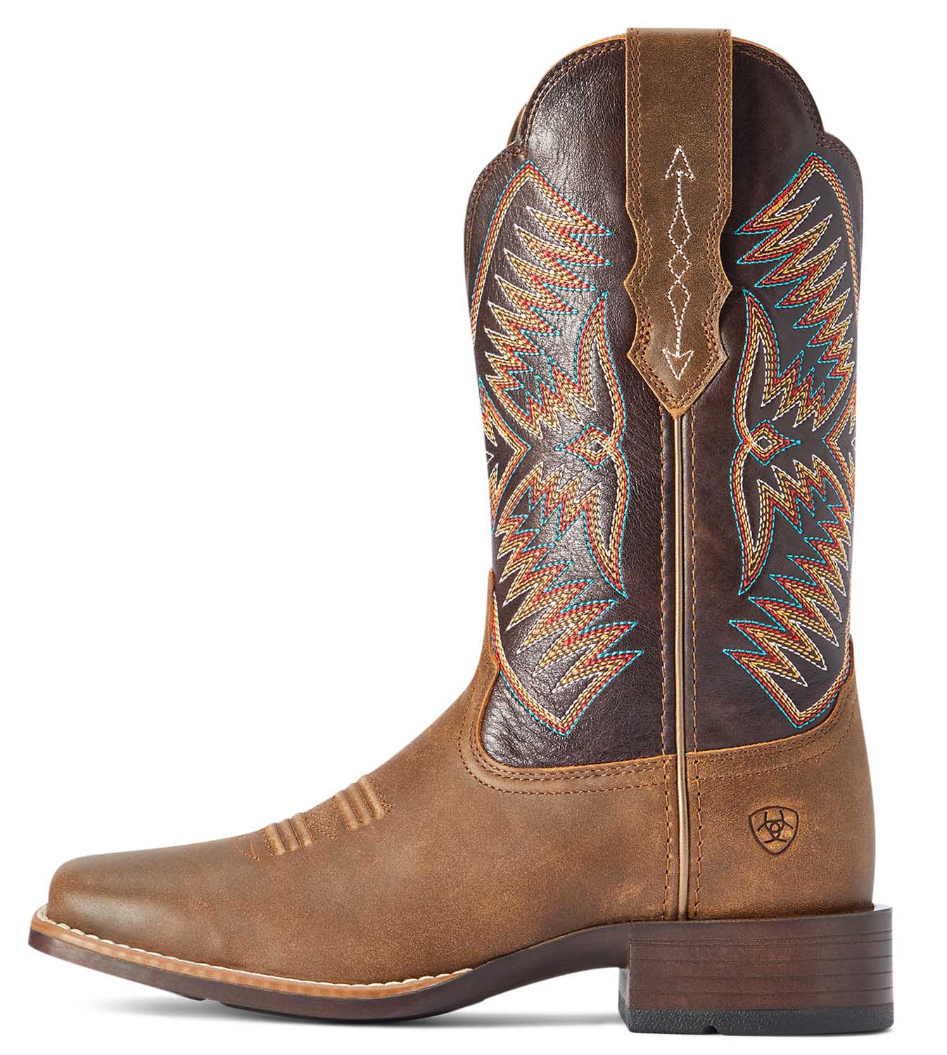 Ariat Women's Odessa StretchFit Western Boot, Fateful Brown - Image 2