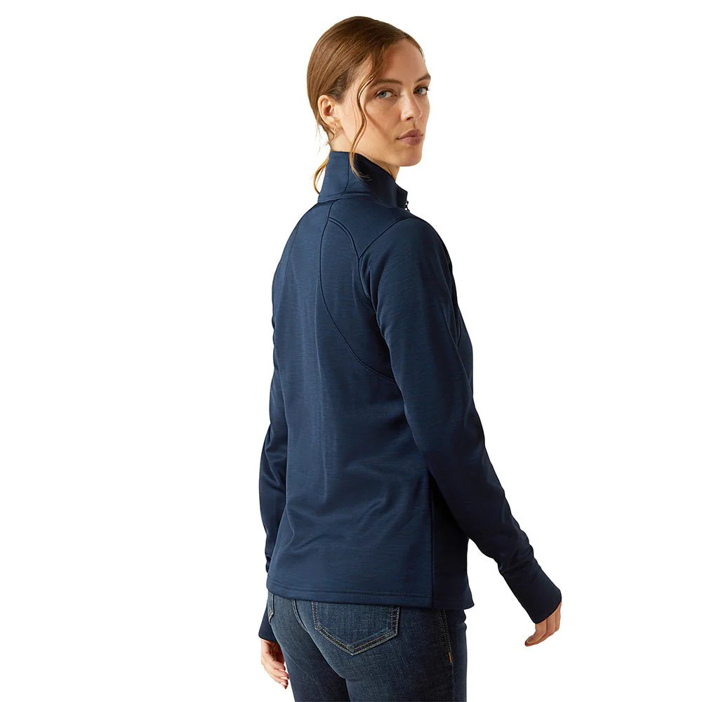 Ariat Womens Team EQ 1/4 Zip Pullover – Lightweight Fleece Riding Pullover - Image 2