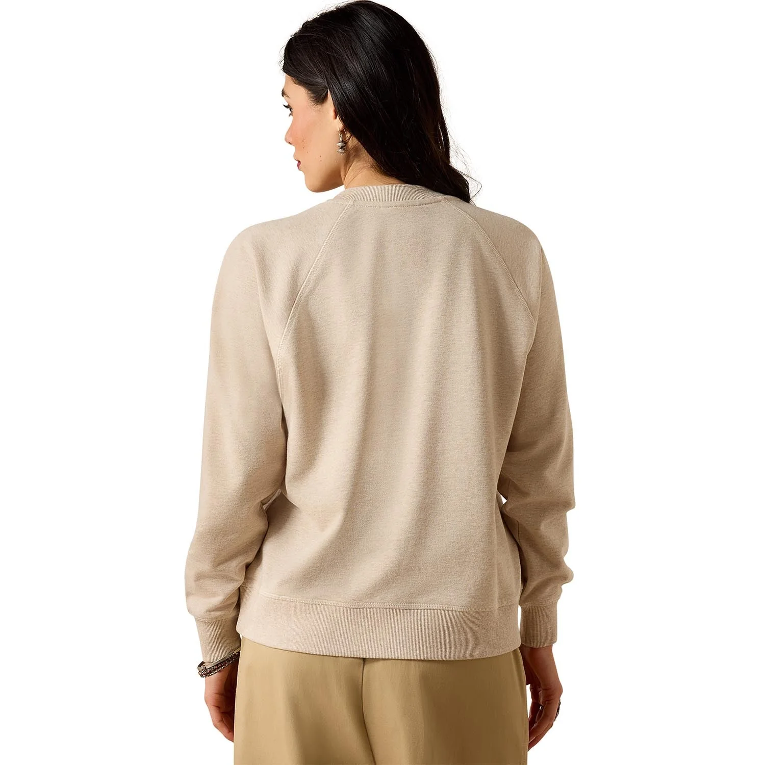 Ariat Women's Western Victoria Oversized Sweatshirt – Cozy French Terry Pullover - Image 5