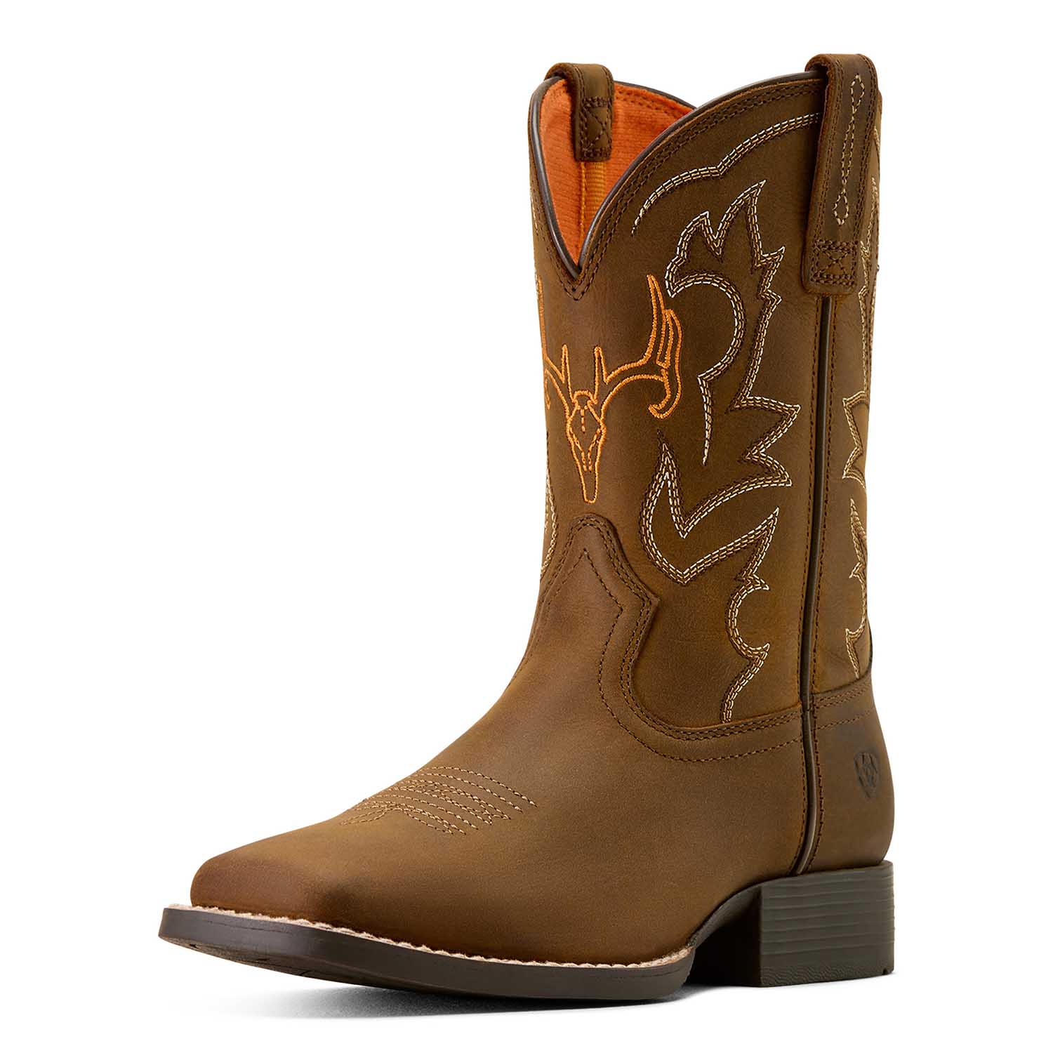 Ariat Youth Deer Ridge Wide Square Toe Western Boot - Image 3