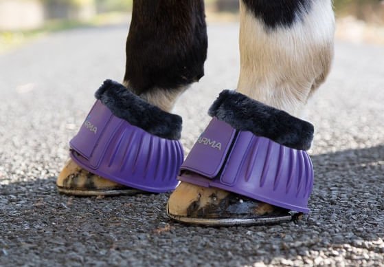 Shires Arma Fleece Bell Boots, Pair - Image 10