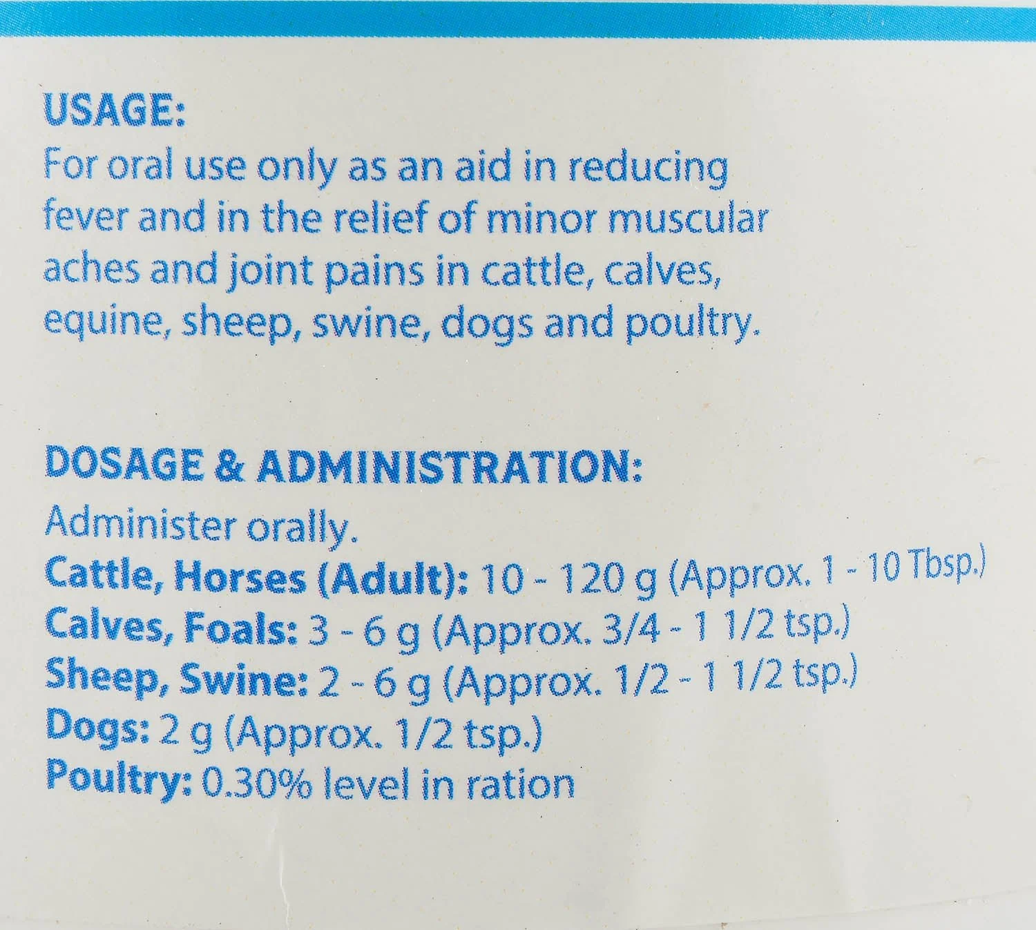 Merrick's Blue Ribbon Aspirin Powder, Apple Flavor, 1 lb - Image 3