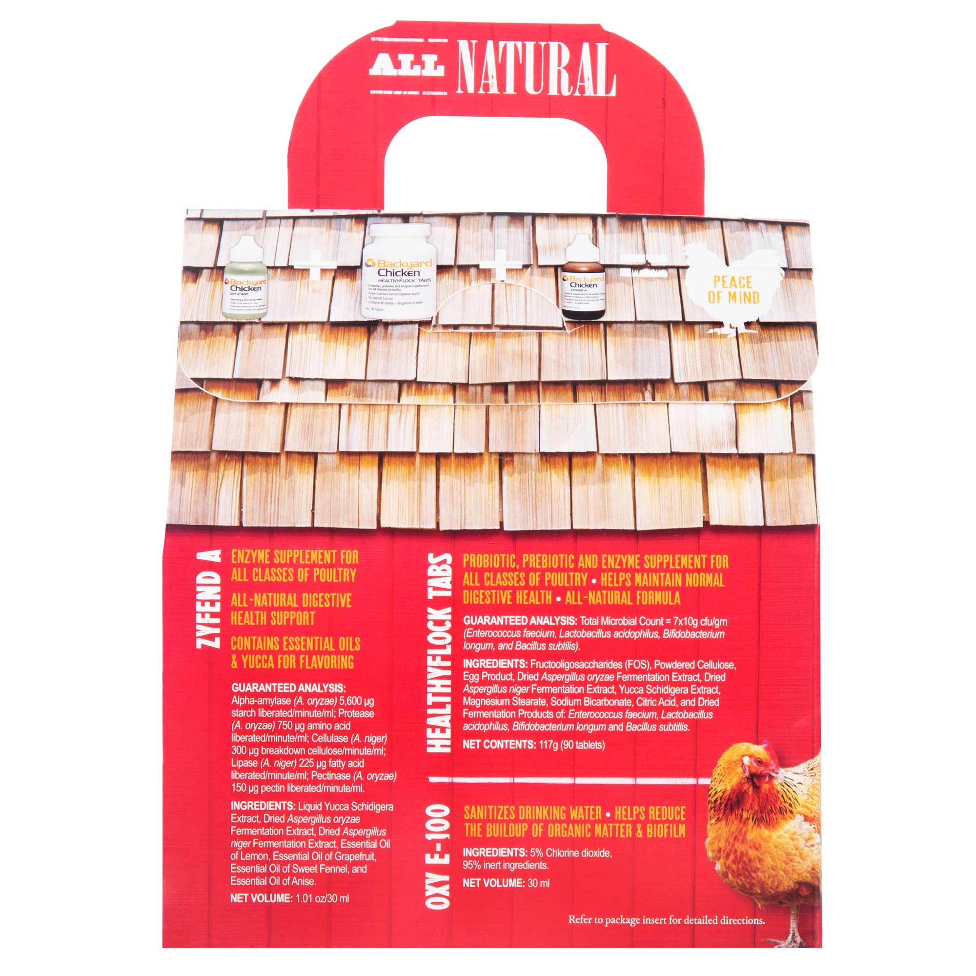 Backyard Chicken 3-Pack Health Pack, supports 25 chicks for 50 days - Image 3