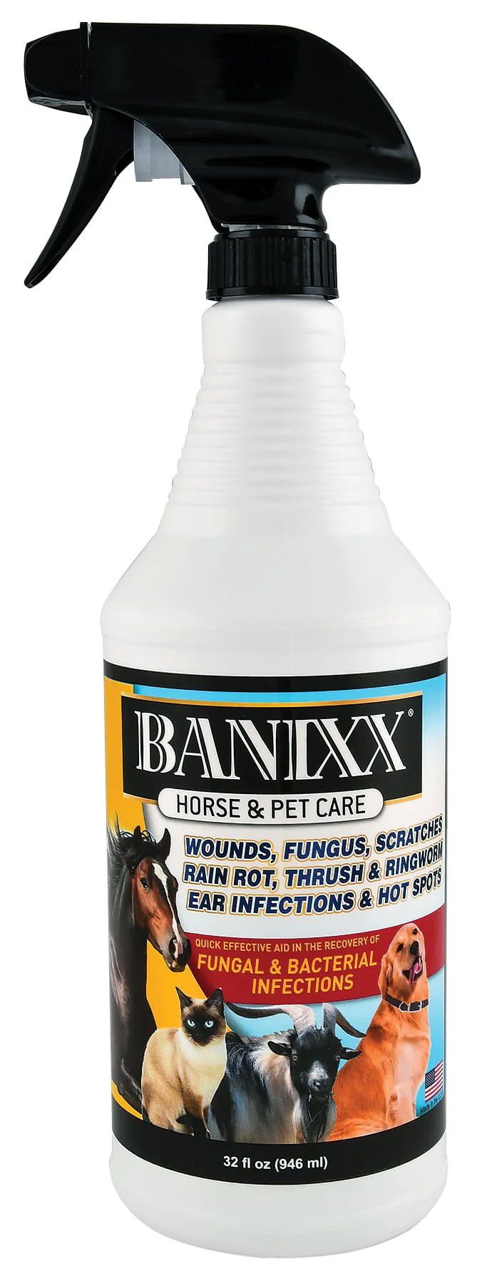 Banixx Horse & Pet Care Antibacterial & Antifungal Spray - Image 3