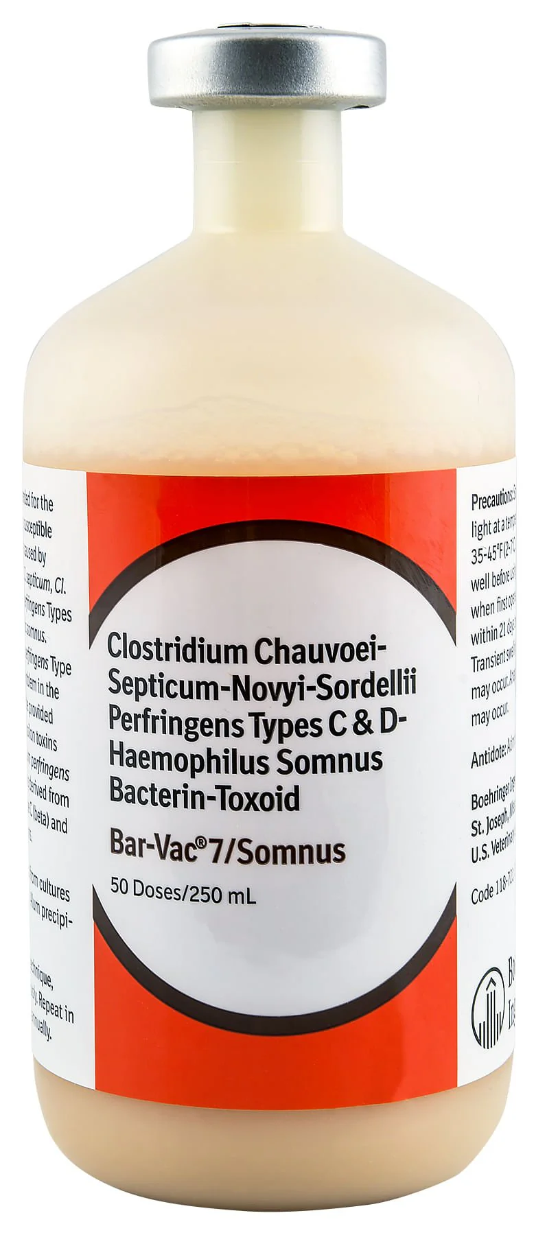 Bar-VacĀ® 7/Somnus Blackleg Cattle Vaccine - Image 2