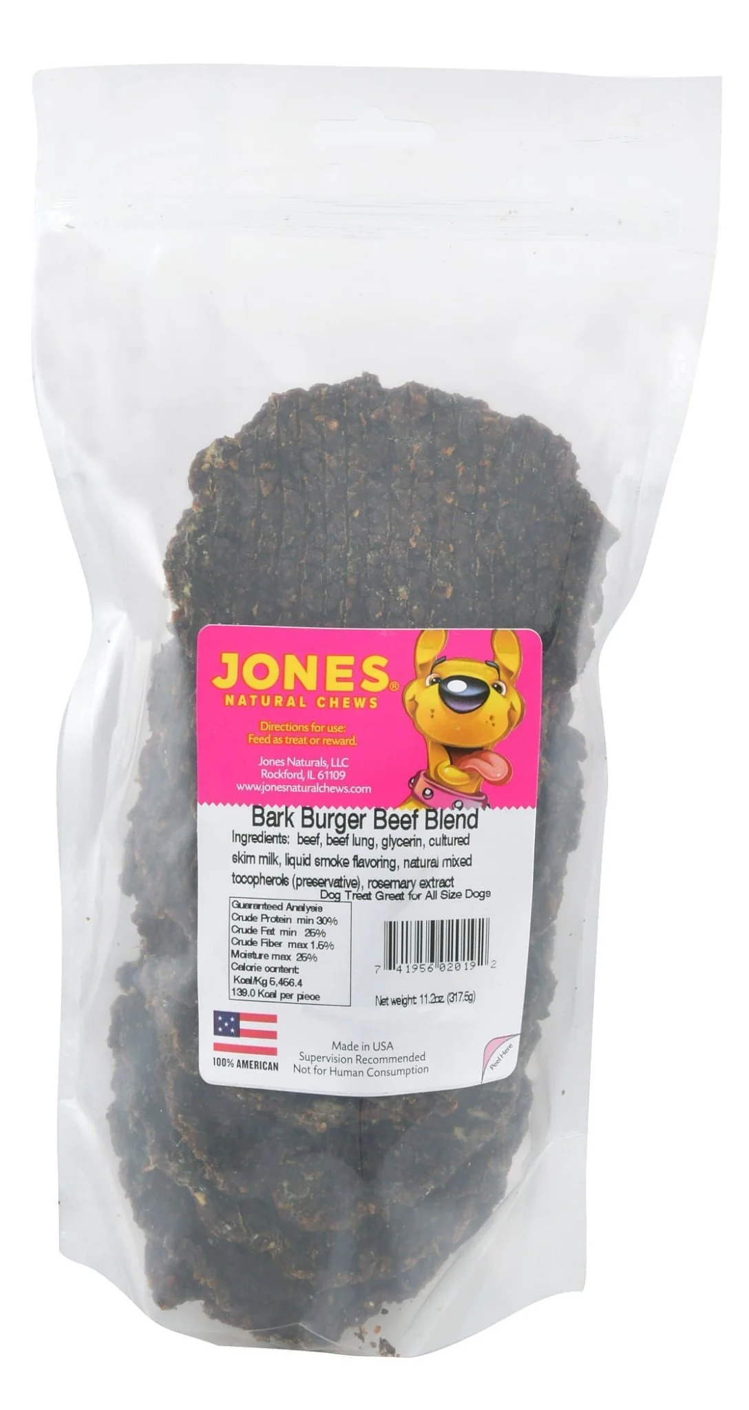 Bark Burgers Beef Blend Dog Chew Treats - Image 3