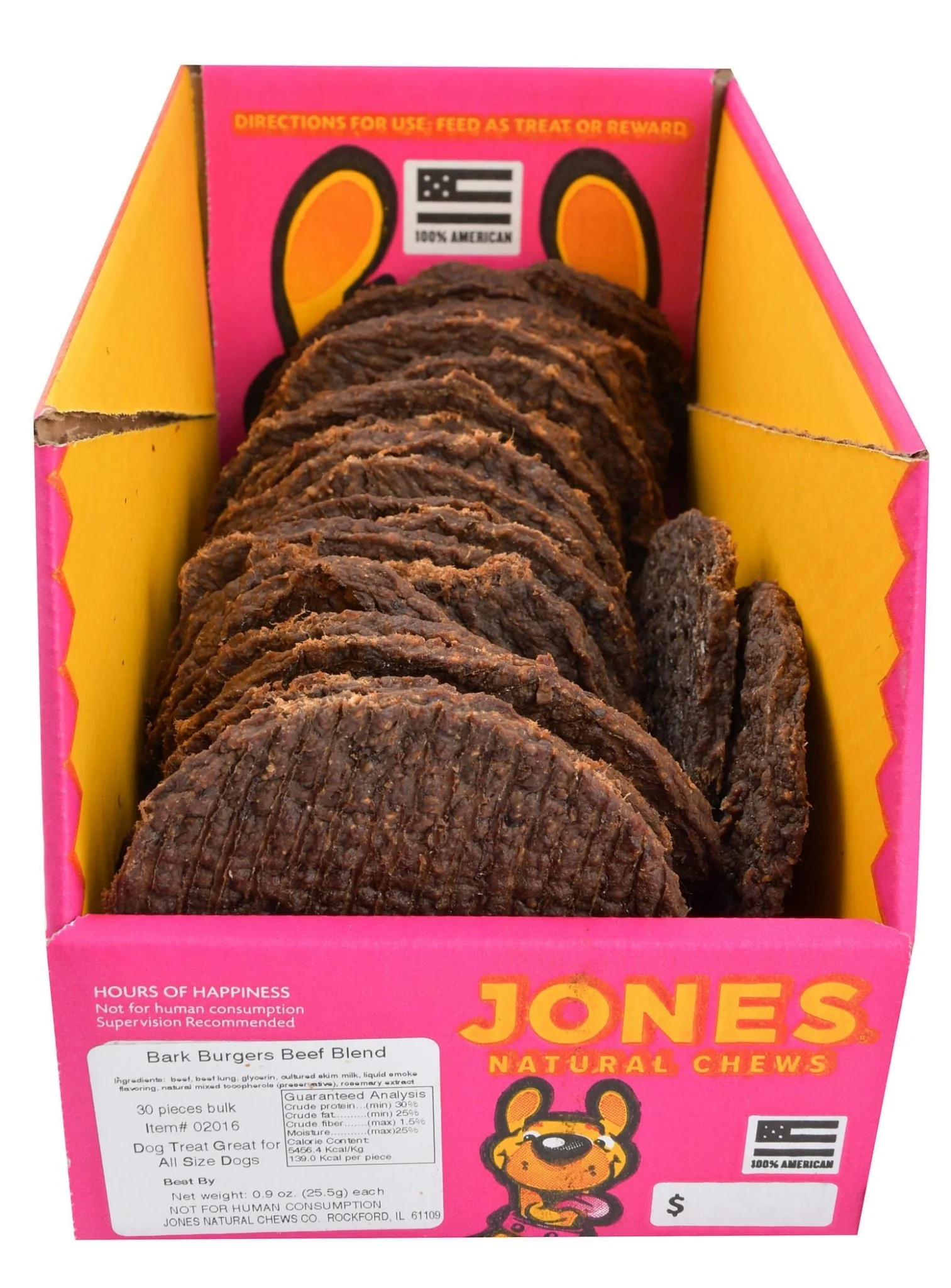 Bark Burgers Beef Blend Dog Chew Treats - Image 5