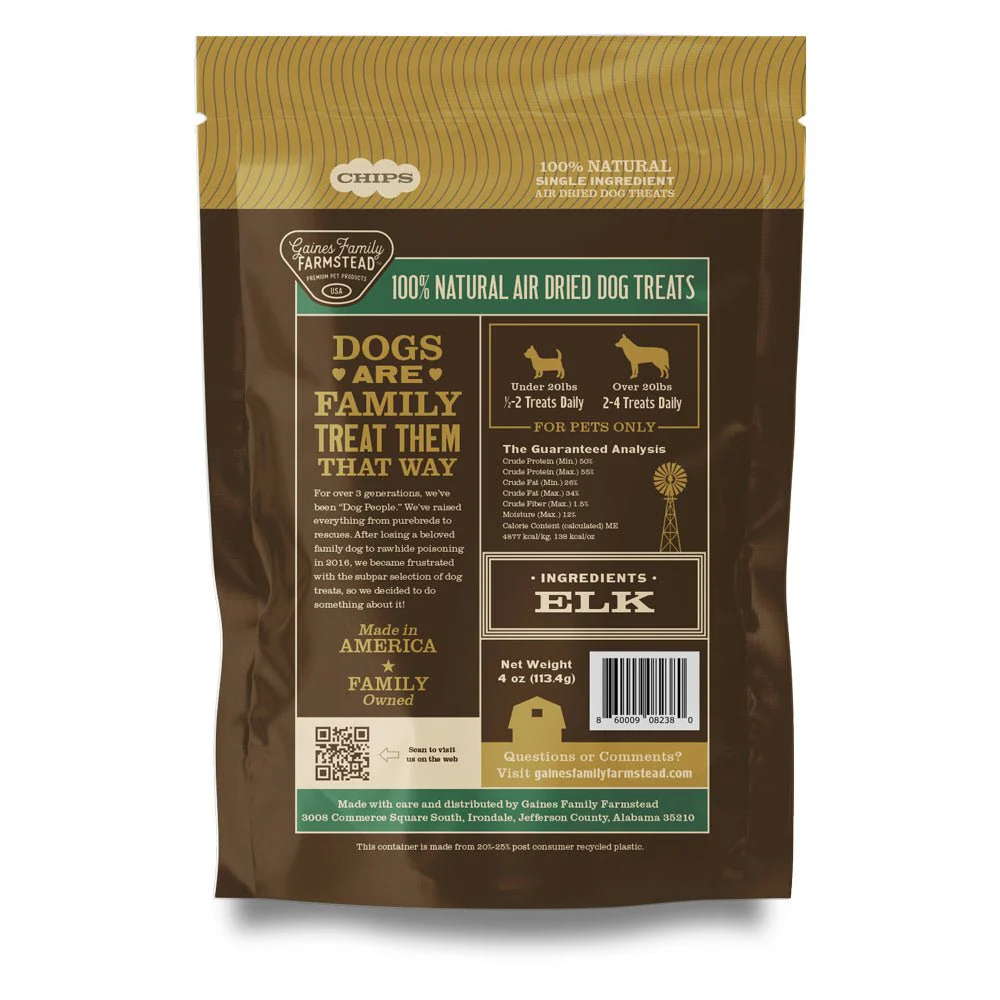 Air-Dried All Natural Single Ingredient Dog Treats – Beef, Chicken, Elk, Sweet Potato & Turkey Tendon, Grain-Free, High Protein, Made in USA - Image 10