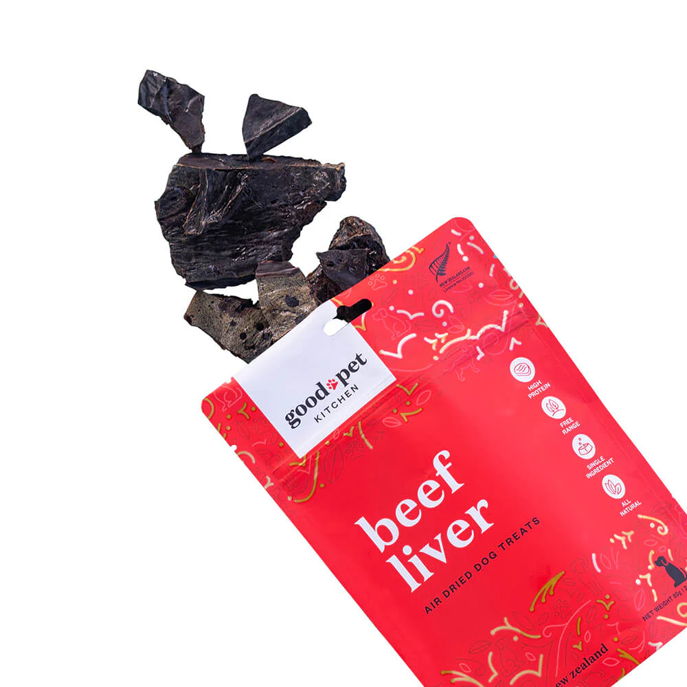 Beef Liver Air Dried Dog Treats, 2.8 oz - Image 3