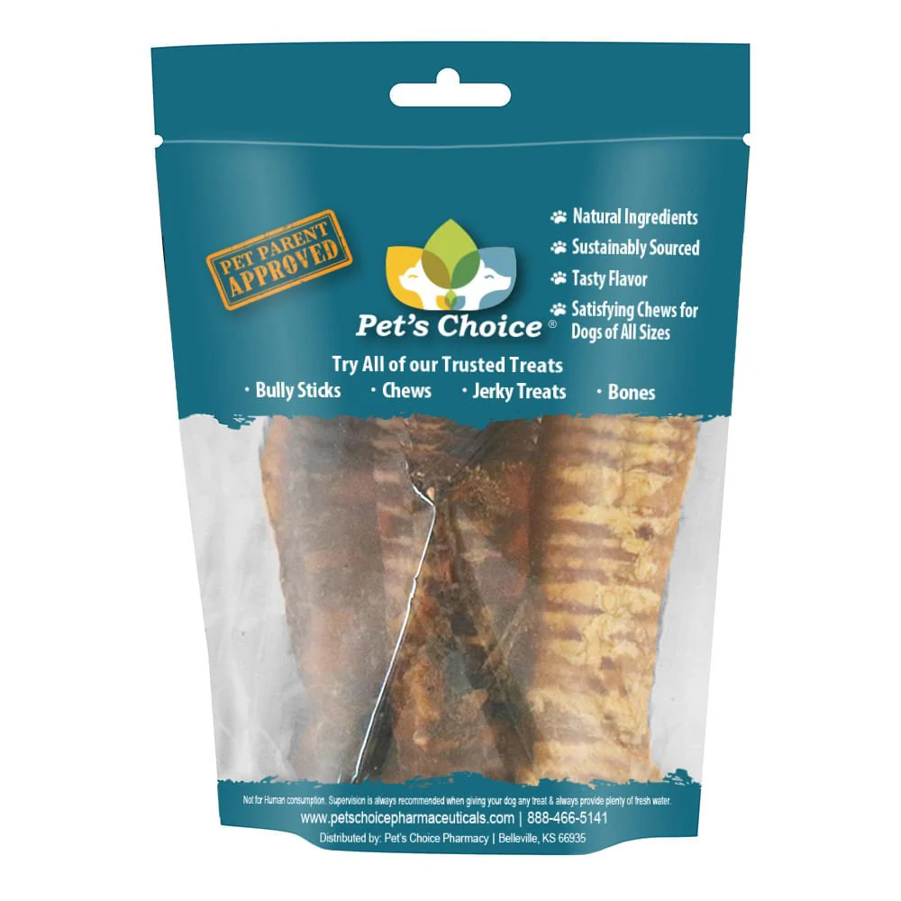 Pet's Choice Beef Trachea Dog Chews, 6" - Image 9