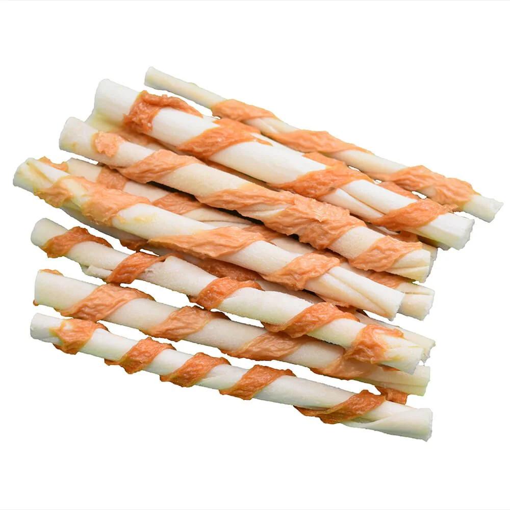 Beefeaters Oven-Baked Beefhide 5" Twists with Chicken Treats for Dogs - Image 4