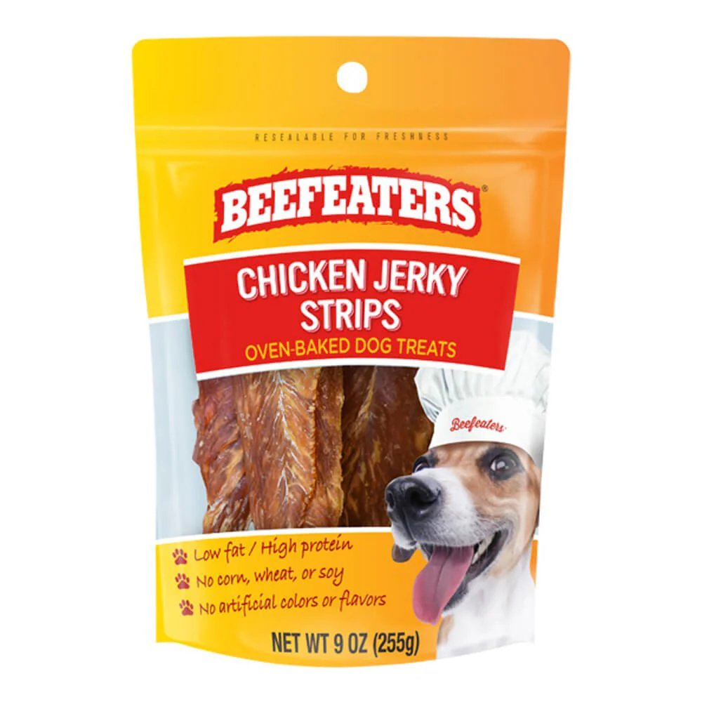 Beefeaters Chicken Jerky Strips Oven-Baked Dog Treats - Image 4