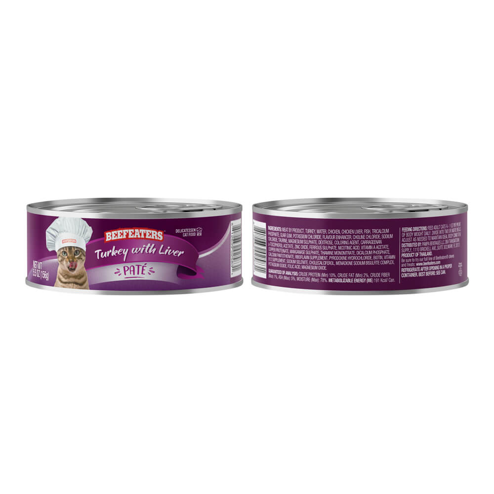 Beefeaters Pate Wet Cat Food, Case of 24 - Image 3