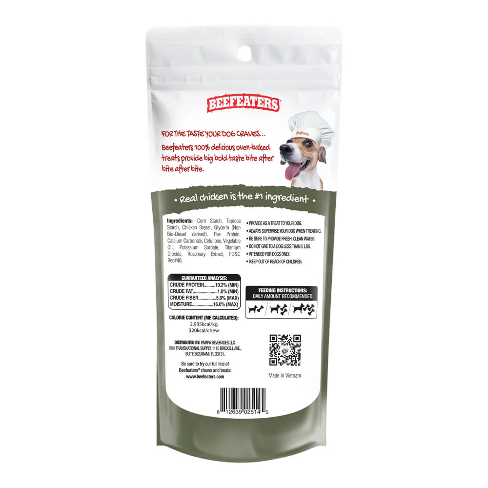 Beefeaters Rawhide Free Knotted Dog Bone - Image 8