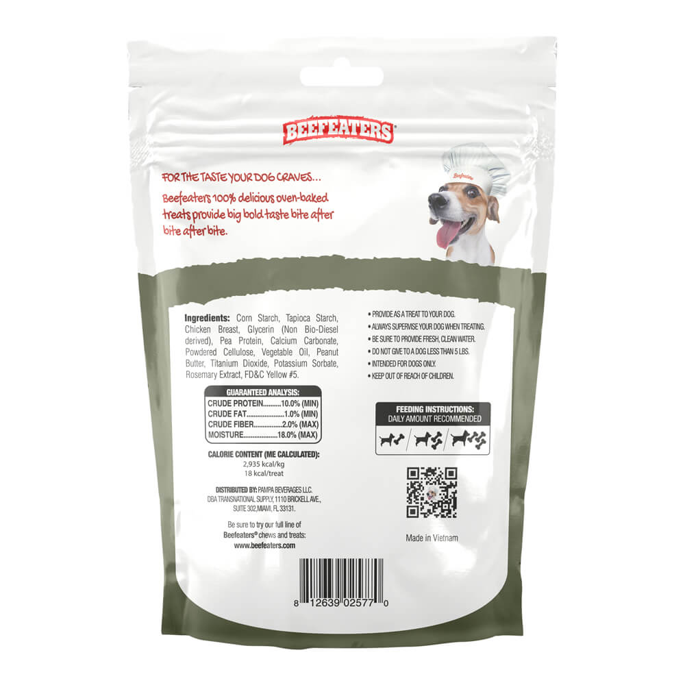 Beefeaters Twist Sticks, Rawhide Free, Oven Baked Dog Treats - Peanut Butter Flavored - Image 5