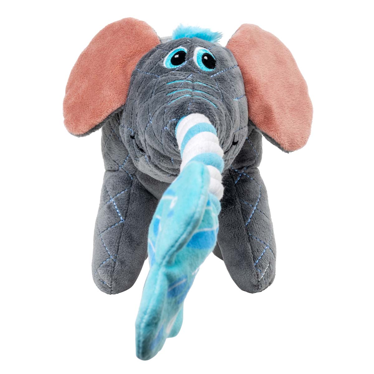 KONG Bendeez™ Plush Dog Toy with Flexible Rope Core & Squeaker - Image 5