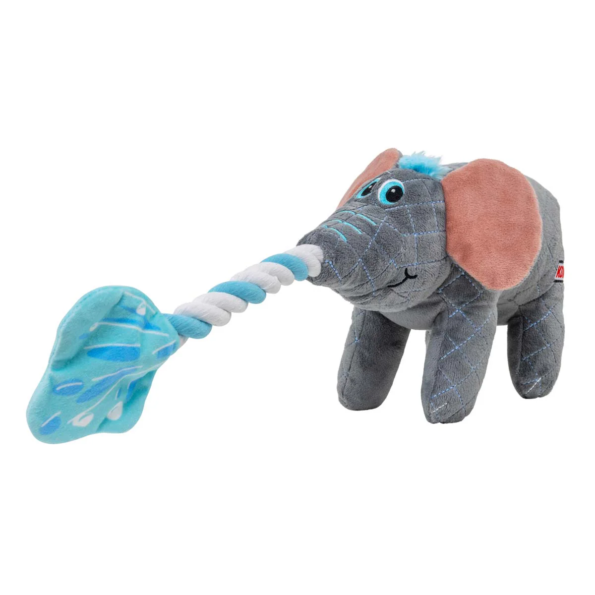 KONG Bendeez™ Plush Dog Toy with Flexible Rope Core & Squeaker - Image 7