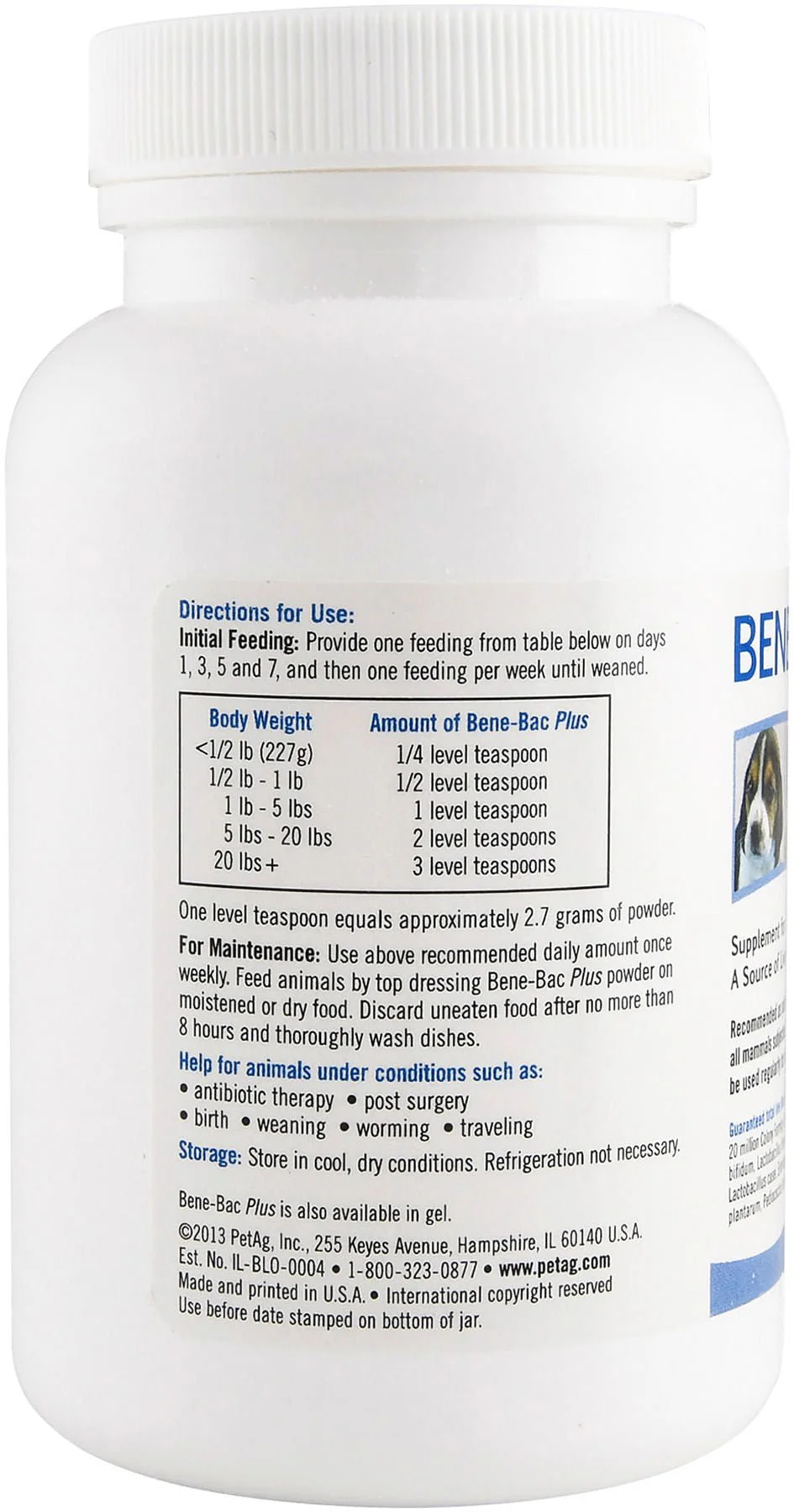 Bene-Bac Plus - FOS & Probiotics for Pets - Image 11