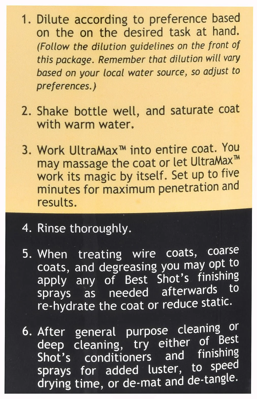 Best Shot UltraMAX Pro "4-in-1" Shampoo - Image 6