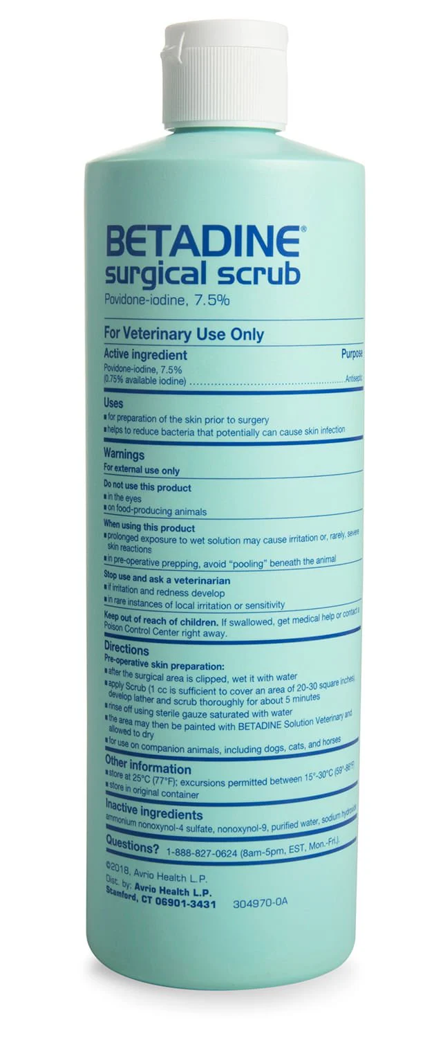 Betadine Surgical Scrub Sudsing Skin Cleanser (Povidone Iodine) - Image 2