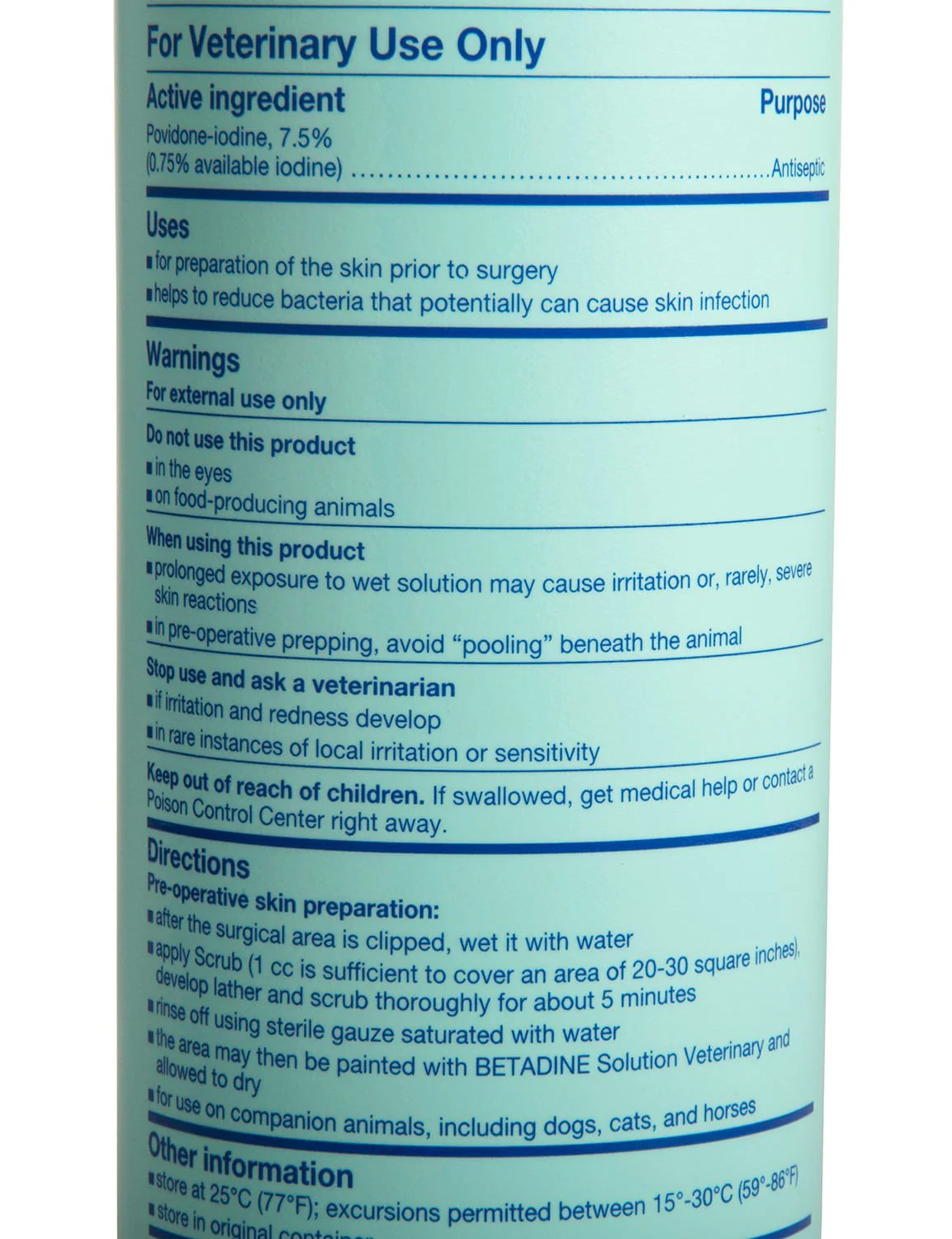 Betadine Surgical Scrub Sudsing Skin Cleanser (Povidone Iodine) - Image 3