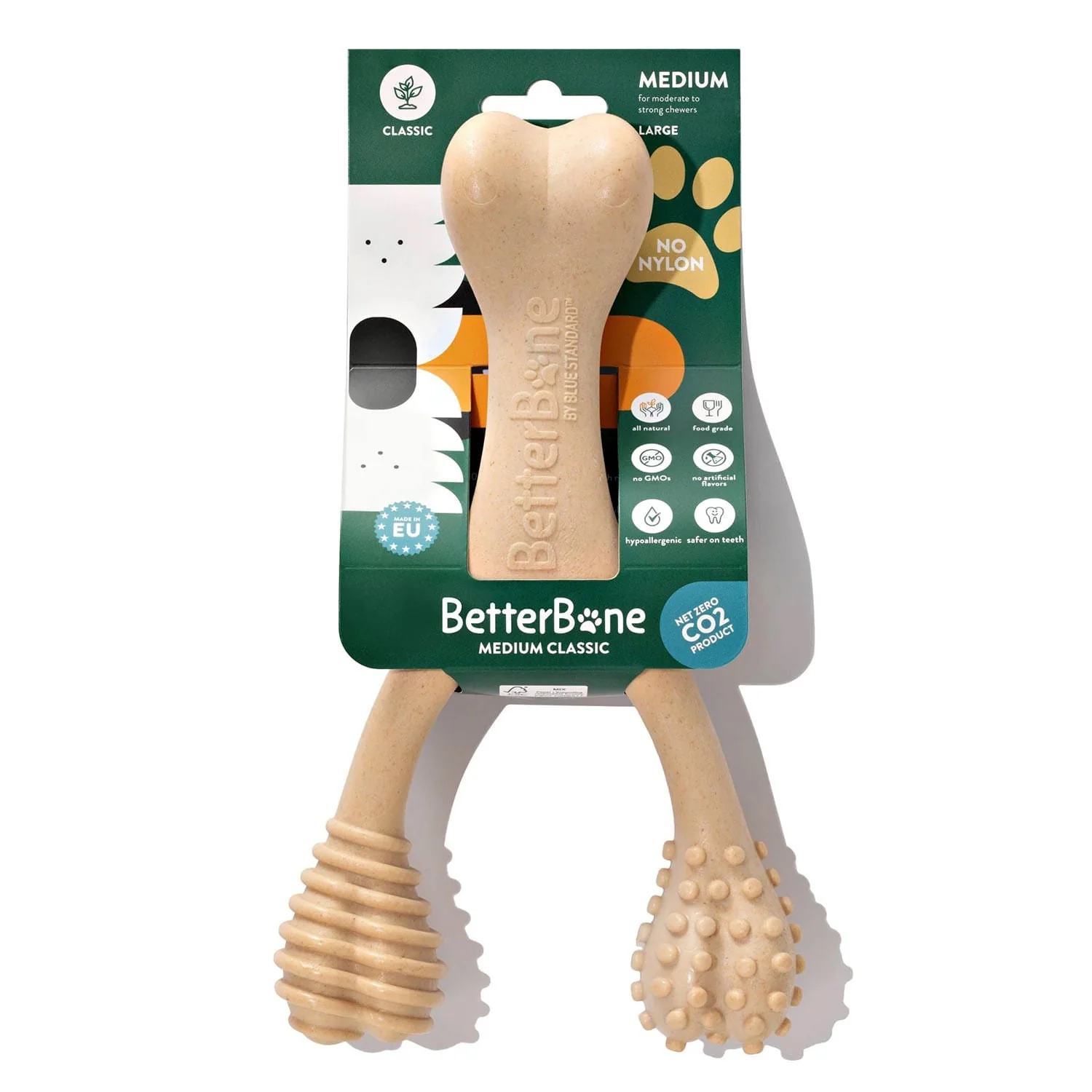 BetterBone Medium Density Natural Chew Toy – Classic Flavor for Dogs, Safe & Non-Toxic - Image 4