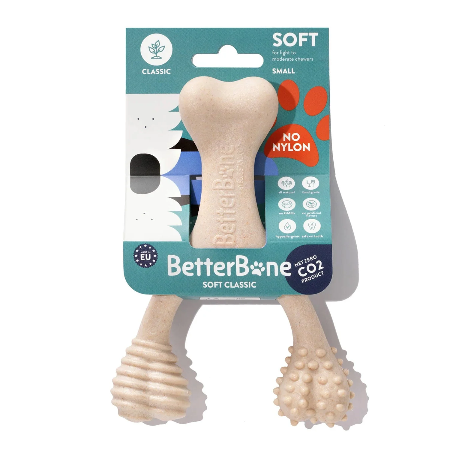 BetterBone Soft Density Natural Chew Toy – Classic Flavor for Dogs, Safe & Non-Toxic