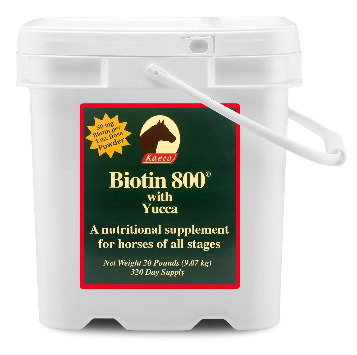 Biotin 800 Powder with Yucca Equine Supplement - Image 9