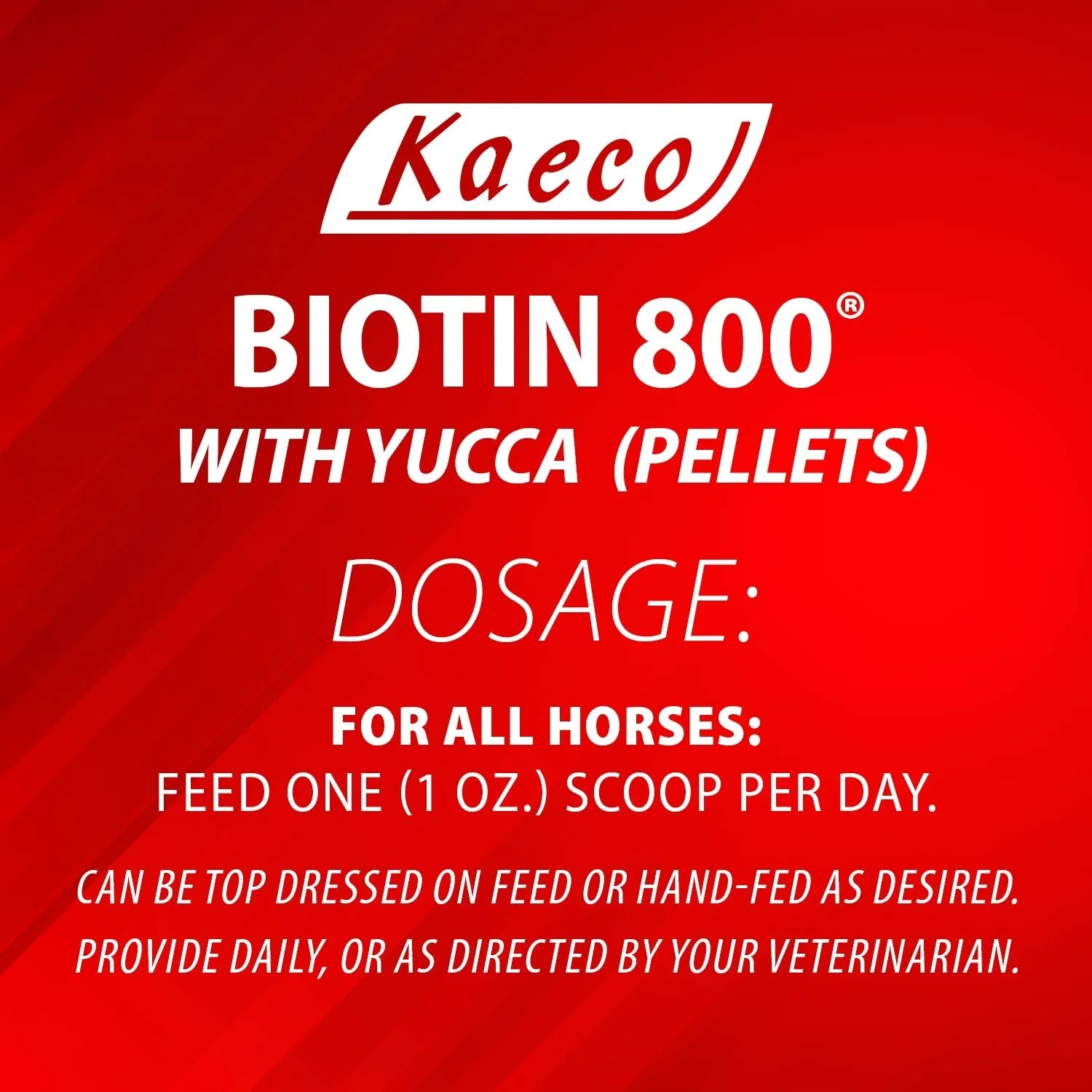 Biotin 800 Pellets Equine Supplement - Image 2