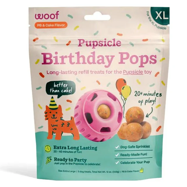 Pupsicle Birthday Pops Dog Treat Refills – Long-Lasting, All-Natural, Festive, Made in USA - Image 10